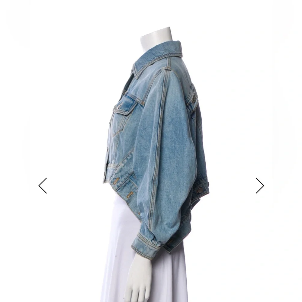 LIKE NEW Alexander McQueen Denim Jacket - Picture 2 of 5